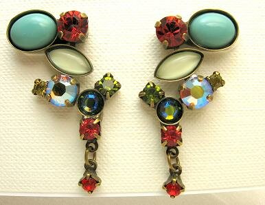 Sorrelli Snap Dragon Swarovski Crystal Earrings