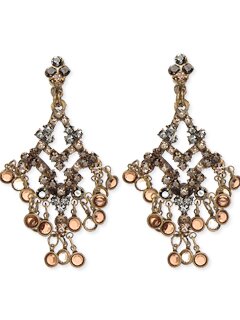 Sorrelli City Neutral Swarovski Crystal Earrings