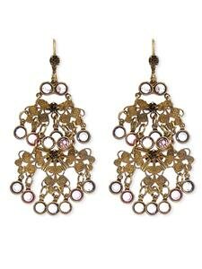 Sorrelli Teaberry Swarovski Crystal Earrings