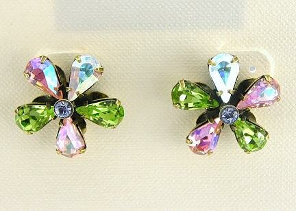 Sorrelli Spring Rain Swarovski Crystal Earrings