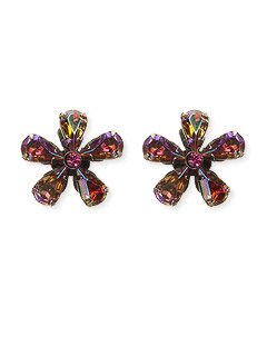 Sorrelli Pink Coral Earrings