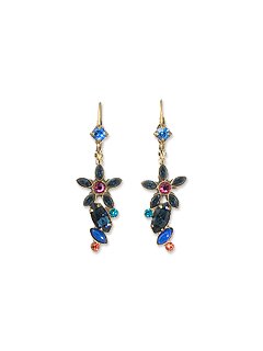SORRELLI SCREAM & SHOUT SWAROVSKI CRYSTAL EARRINGS