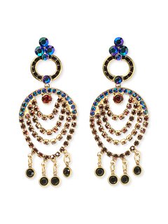 Sorrelli Red Delicious Swarovski Crystal Earrings