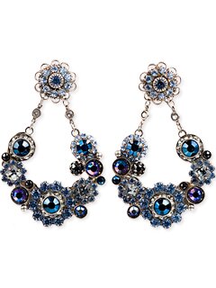 Sorrelli Ice Blue Swarovski Crystal Earrings