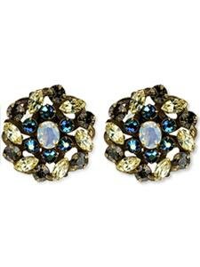 Sorrelli Iced Coffee Swarovski Crystal Earrings