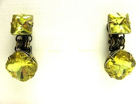 Sorrelli Lemon Drop Swarovski Crystal Earrings