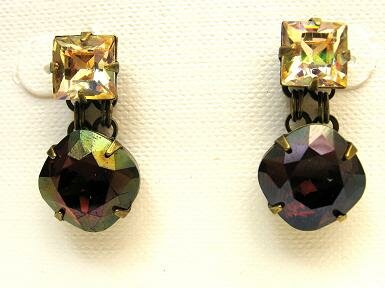 Sorrelli Raisin Glaze Swarovski Crystal Earrings