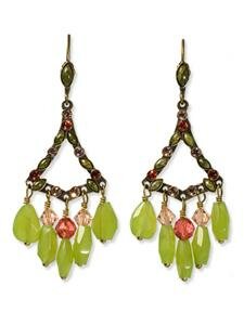 Sorrelli Rosewood Swarovski Crystal Earrings