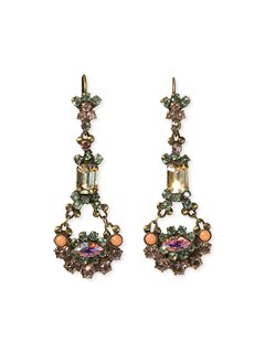 Sorrelli Fixation Swarovski Crystal Earrings