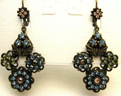 Sorrelli Meadow Mist Swarovski Crystal Earrings