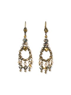 Sorrelli Fool's Gold Swarovski Crystal Earrings