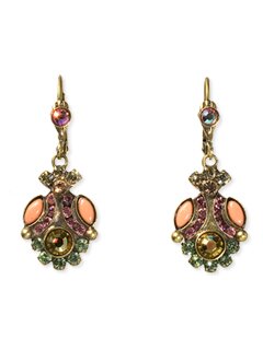 Sorrelli Fixation Flower Drop Earrings