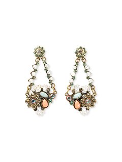 Sorrelli Fixation Swarovski Crystal Earrings