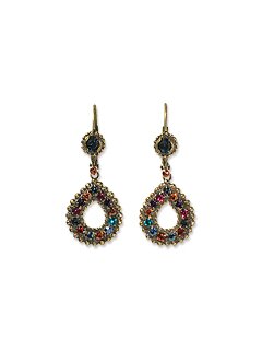 SORRELLI SCREAM & SHOUT SWAROVSKI CRYSTAL EARRINGS