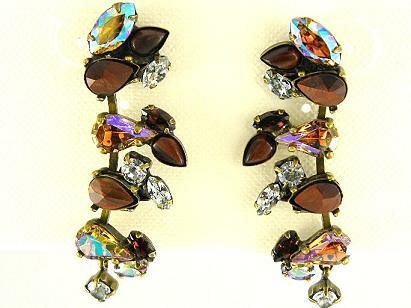 Sorrelli Raisin Glaze Swarovski Crystal Earrings