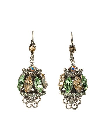 Sorrelli Egg Shell Swarovski Crystal Earrings