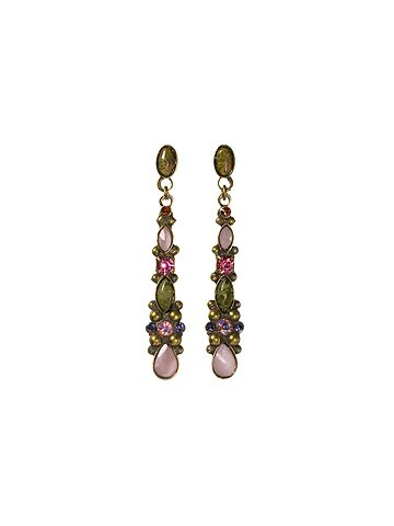 Sorrelli Coneflower Swarovski Crystal Earrings
