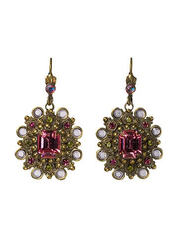 Sorrelli Coneflower Swarovski Crystal Earrings