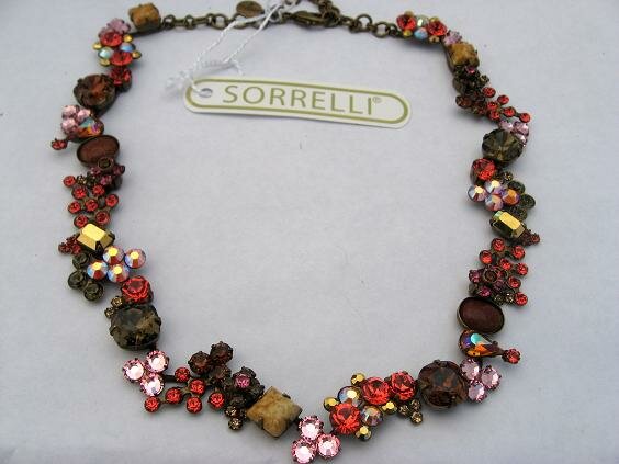 Sorrelli Heirloom Rose Swarovski Crystal Necklace