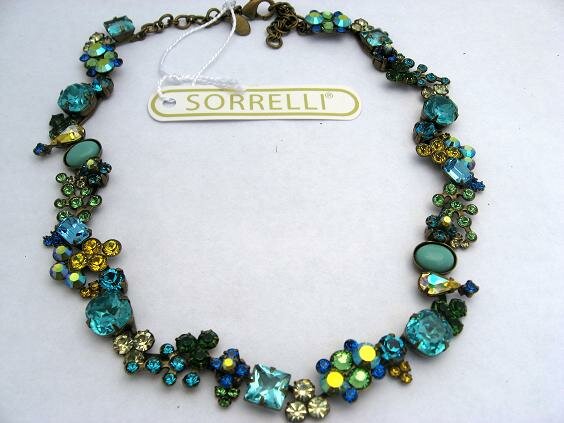 Sorrelli Spearmint Swarovski Crystal Necklace