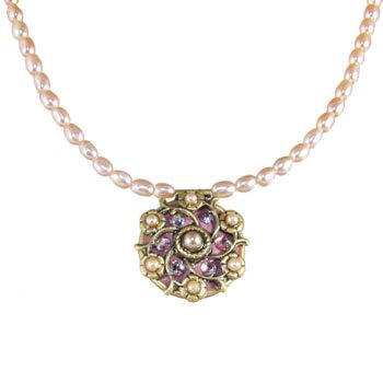 Michal Golan Pretty In Pink Pendant