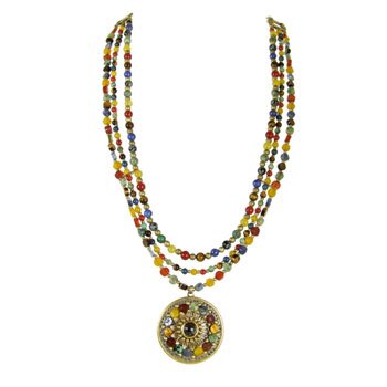 Michal Golan Earthly Flower Necklace