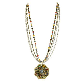 Michal Golan Earthly Flower Necklace