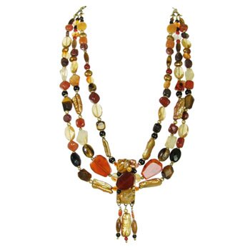 Michal Golan Red Rock Necklace