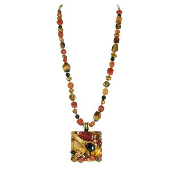 Michal Golan Red Rock Necklace