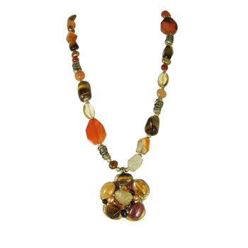 Michal Golan Red Rock Necklace