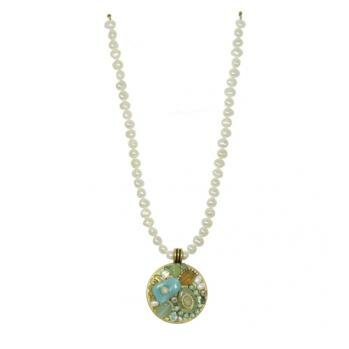 MICHAL GOLAN BLUE LAGOON CRYSTAL NECKLACE
