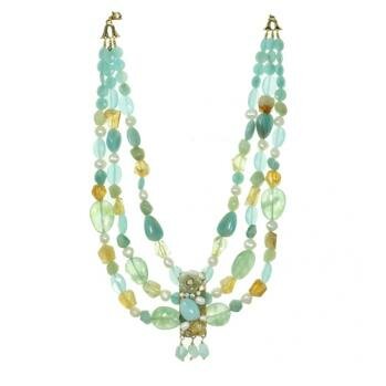 MICHAL GOLAN BLUE LAGOON CRYSTAL NECKLACE