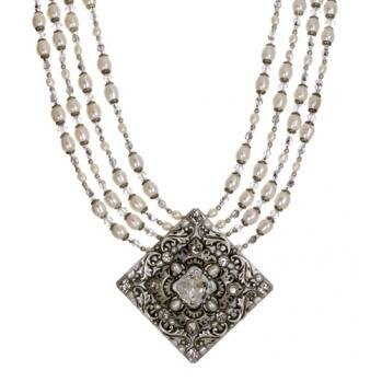 MICHAL GOLAN BRIDAL CRYSTAL NECKLACE