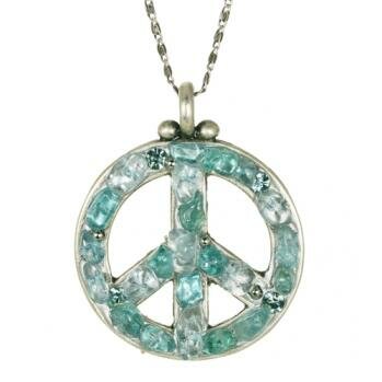 MICHAL GOLAN PEACE SIGN PENDANT