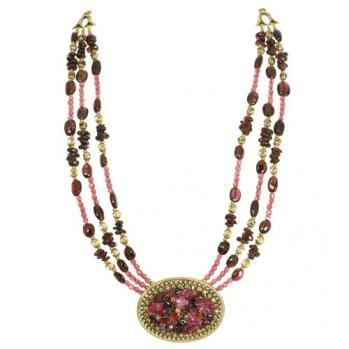 Michal Golan Merlot Pendant