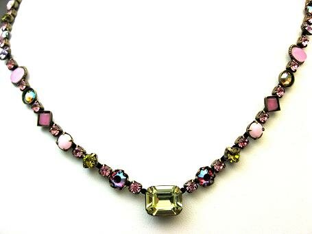 Sorrelli Barbie Girl Swarovski Crystal Necklace