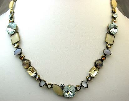 Sorrelli Champagne Swarovski Crystal Necklace