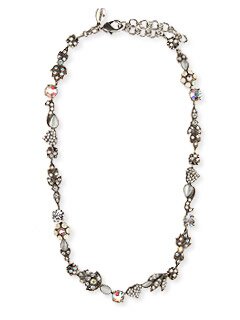Sorrelli Classic White Bridal Necklace
