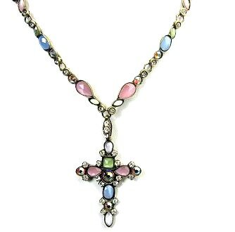 Sorrelli Spring Rain Swarovski Crystal Cross