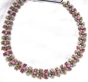 Sorrelli Barbie Girl Swarovski Crystal Necklace