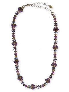 Sorrelli Teaberry Swarovski Crystal Necklace
