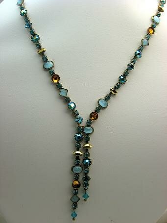 Sorrelli Lagoon Swarovski Crystal Necklace