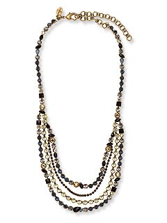 Sorrelli Montana Sky Multi Strand Bib Necklace