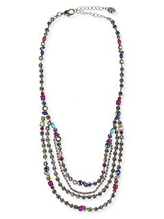 Sorrelli Bright Haze Multi Strand Bib Necklace
