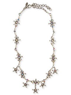Sorrelli Classic White Bridal Necklace