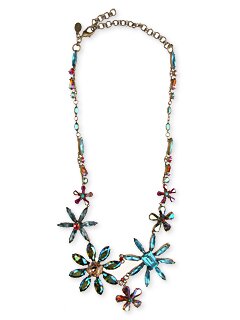 Sorrelli Tropical Bold Flower Bib Necklace