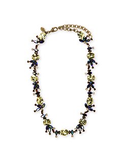 Sorrelli Iced Coffee Swarovski Crystal Cluster Necklace