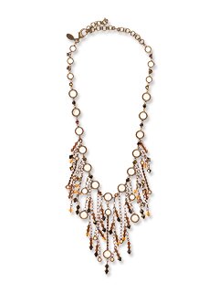 Sorrelli Brilliant Bronze Swarovski Crystal Necklace
