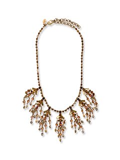 Sorrelli Brilliant Bronze Swarovski Crystal Necklace