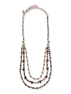 Sorrelli Brilliant Bronze Swarovski Crystal Necklace